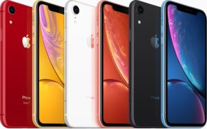 iPhones XR in all colors